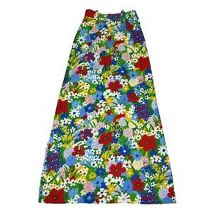 Vintage Sirotto Sport Womens Size 8 Long Floral Skirt